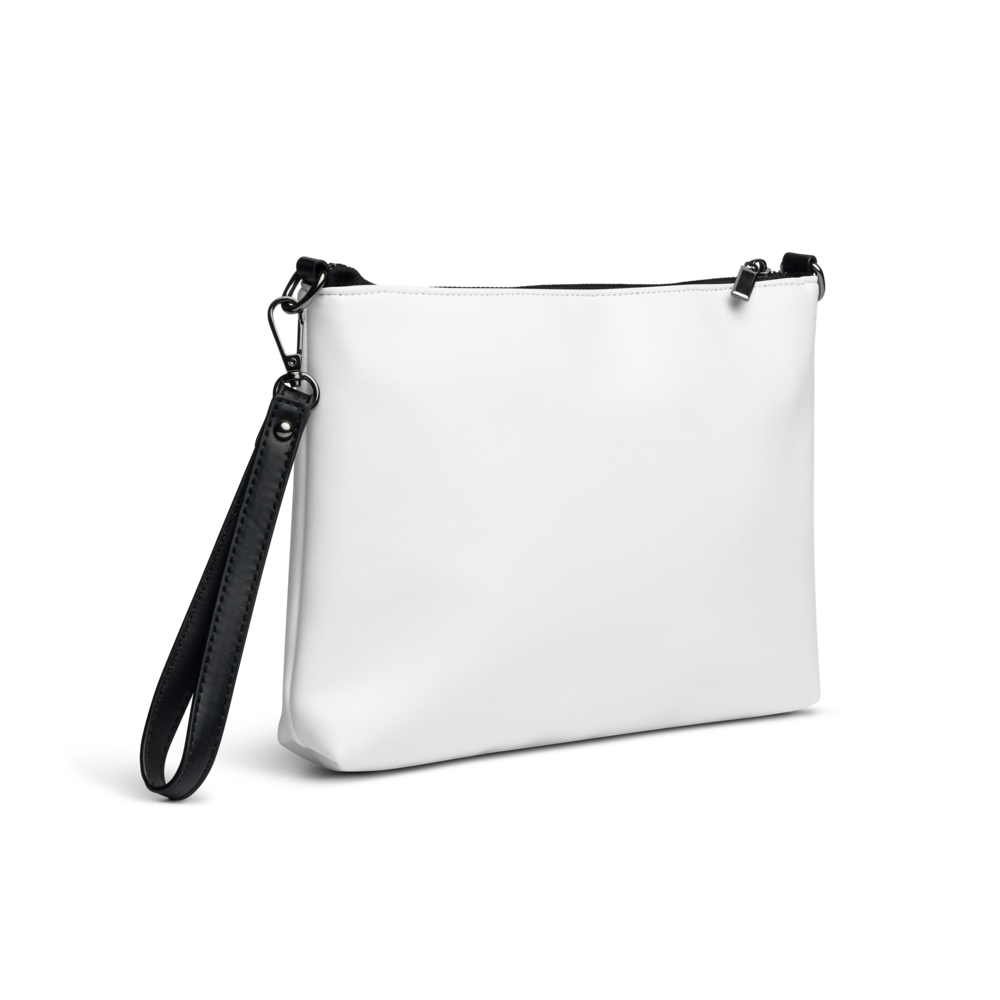 Pumpcore CoreBag™ City Crossbody — White | Black Monogram