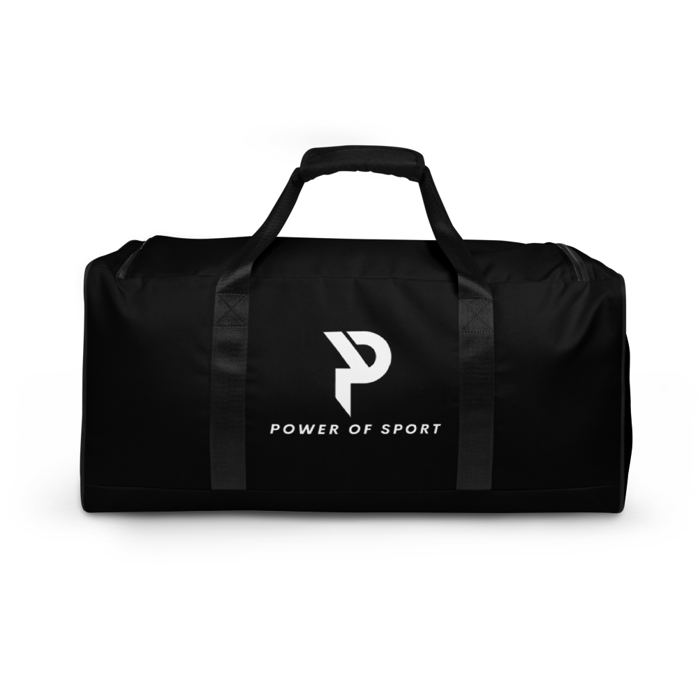 PUMPCORE CoreBag – Black Minimalist Duffle Bag (Premium Edition)