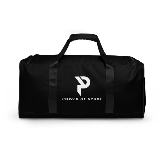 PUMPCORE CoreBag – Black Minimalist Duffle Bag (Premium Edition)