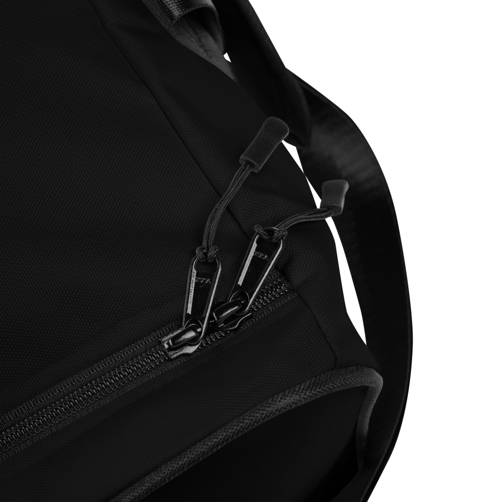 PUMPCORE CoreBag – Black Minimalist Duffle Bag (Premium Edition)