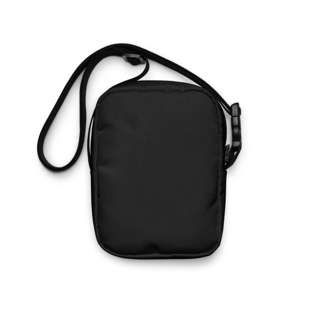 Pumpcore CoreBag™ Utility Crossbody — Bold Black | White Monogram