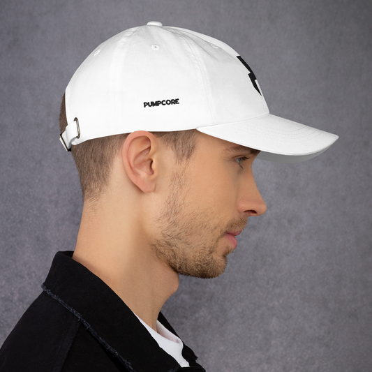 Pumpcore Classic Dad Hat – Black Monogram