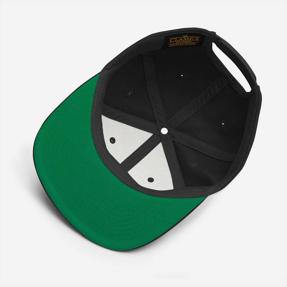Pumpcore Classic Snapback Hat - Black Monogram