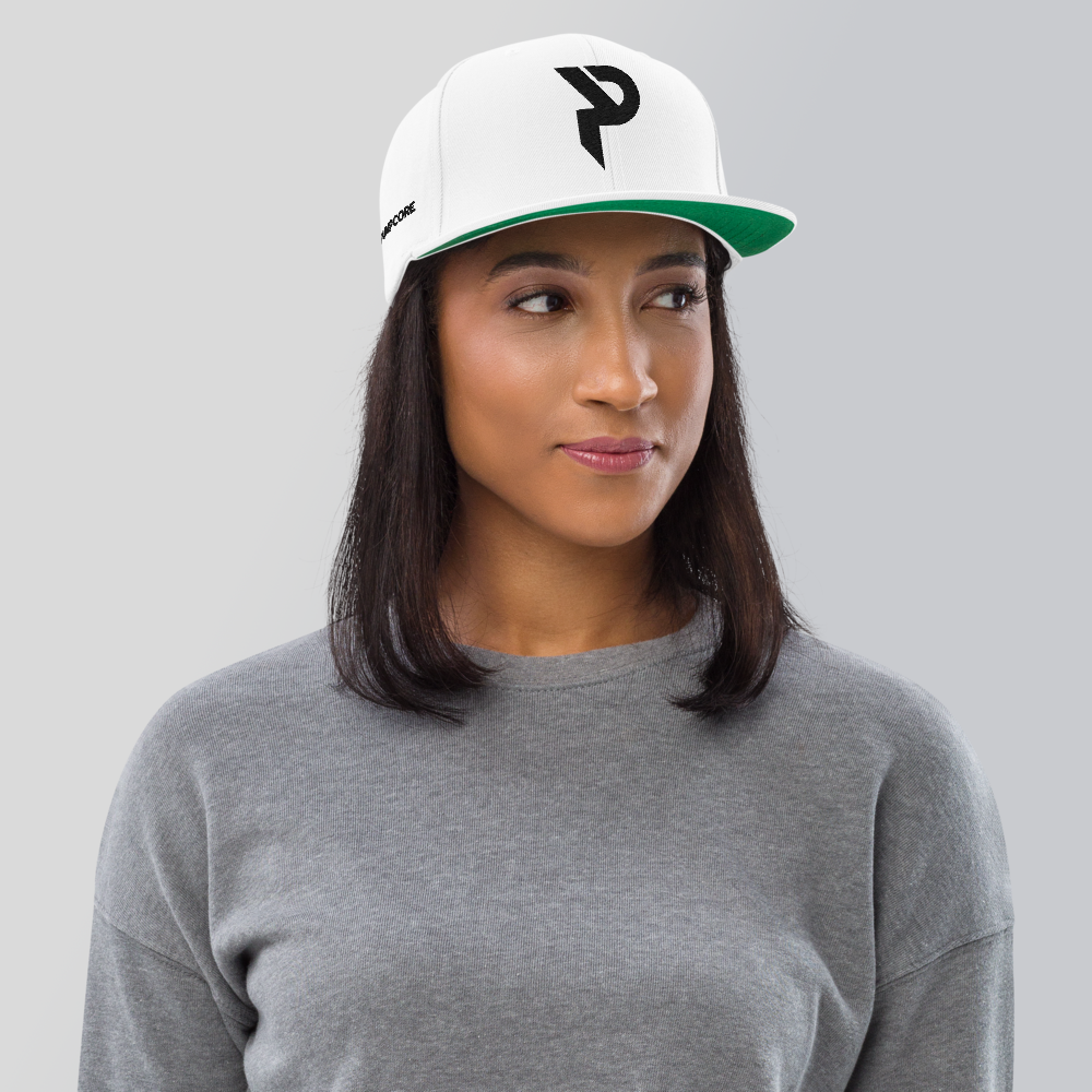 Pumpcore Classic Snapback Hat - Black Monogram