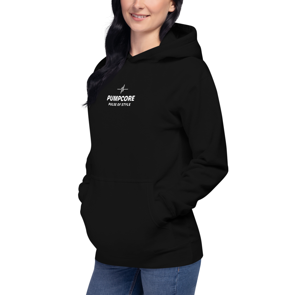 Pumpcore Street Core Black Premium Hoodie – Unisex Edition