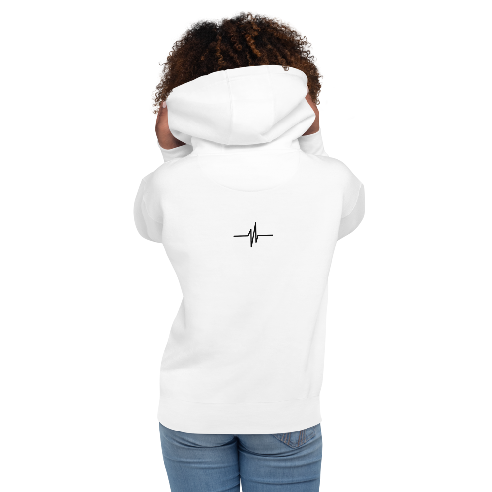 Pumpcore Street Core White Premium Hoodie – Unisex Edition