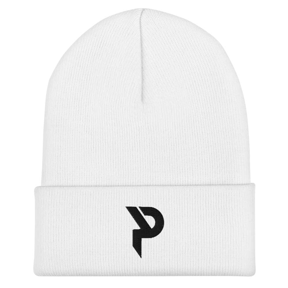 Pumpcore CoreCap™ Cuffed Beanie — Black Monogram Edition