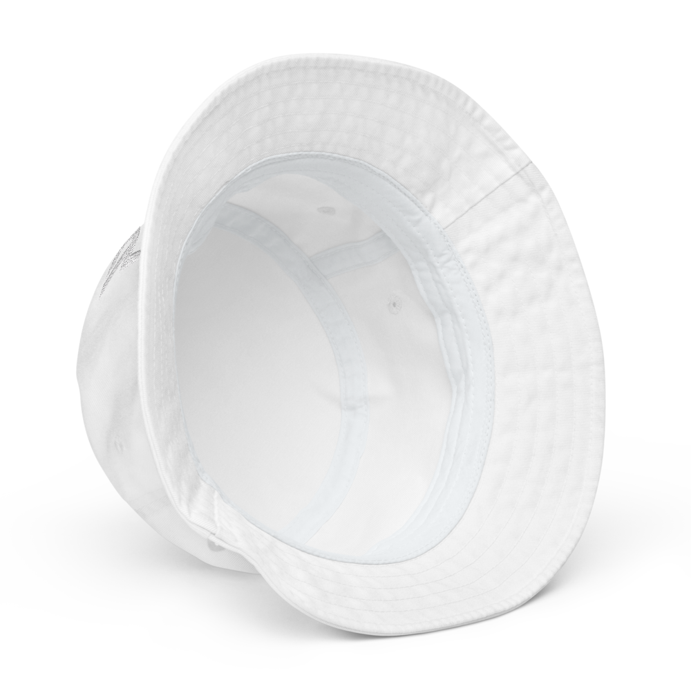 Pumpcore CoreCap™ Organic Bucket — White Monogram Edition
