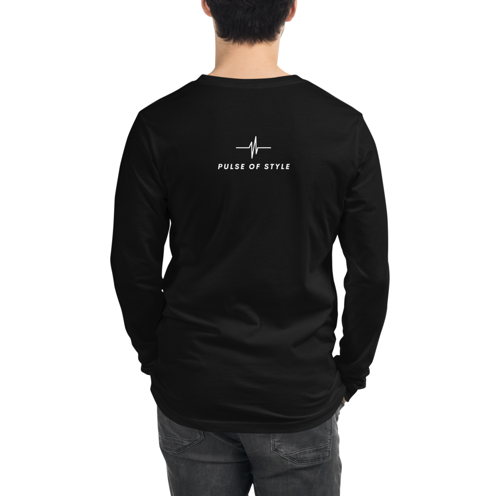 Pumpcore CoreLine™ Long Sleeve Tee – Black | White Logo