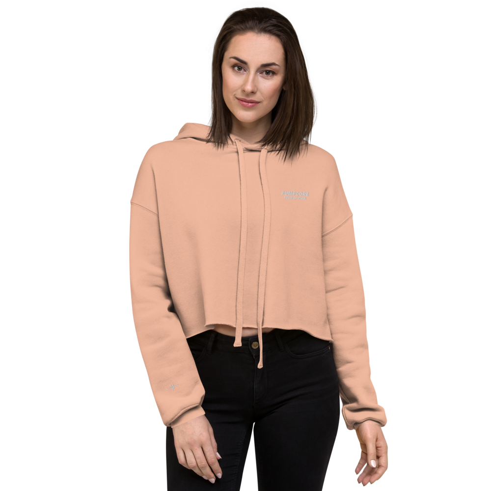 Pumpcore Women’s Crop Hoodie – Minimal Street Edition