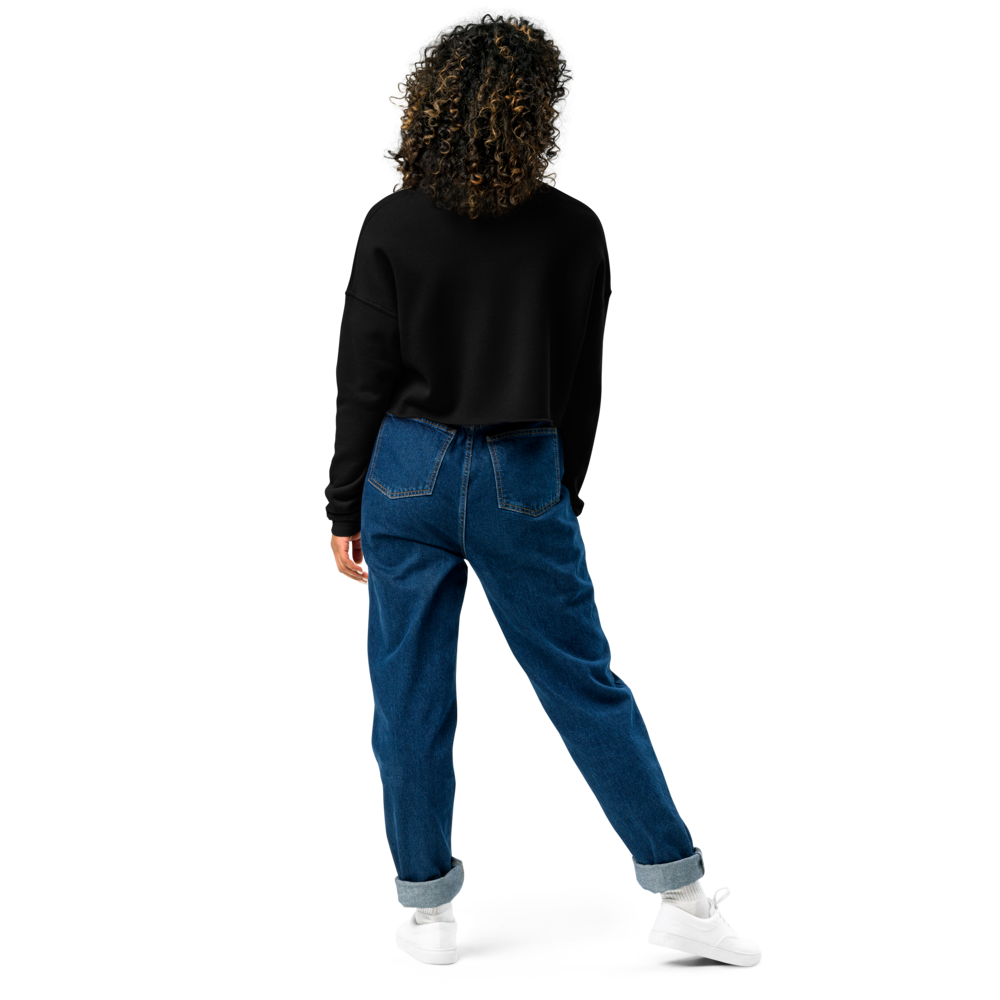 Pumpcore Women’s Cropped Sweatshirt – Minimal Street Edition