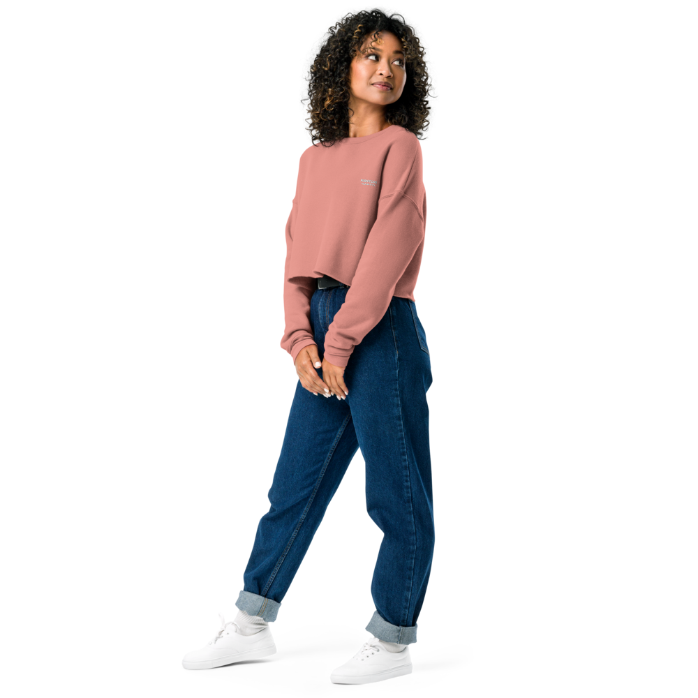 Pumpcore Women’s Cropped Sweatshirt – Minimal Street Edition